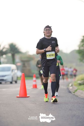 Race photo from Taman Budaya x BOGORUN 2025