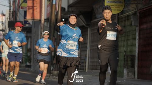 Race photo from Jabar Run 10K 2024