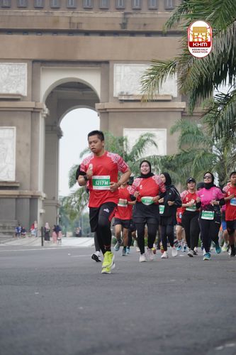 Race photo from Kediri Half Marathon 2025