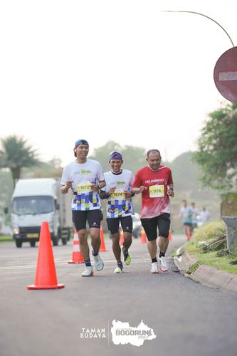 Race photo from Taman Budaya x BOGORUN 2025