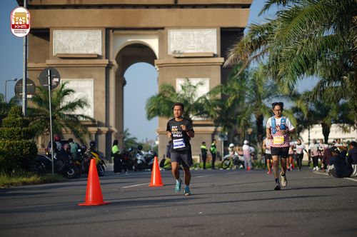 Race photo from Kediri Half Marathon 2024