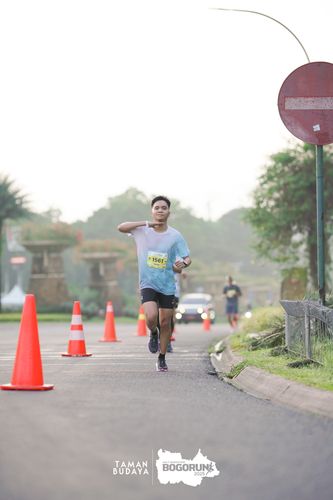 Race photo from Taman Budaya x BOGORUN 2025