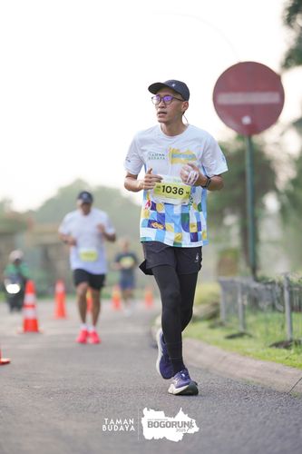 Race photo from Taman Budaya x BOGORUN 2025