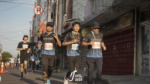 Race photo from Jabar Run 10K 2024