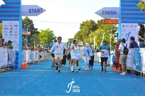 Race photo from Jabar Run 10K 2024