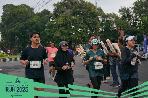 Race photo from Mangkunegaran Run 2025