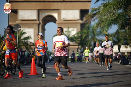 Race photo from Kediri Half Marathon 2024