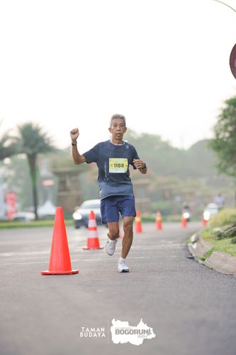 Race photo from Taman Budaya x BOGORUN 2025