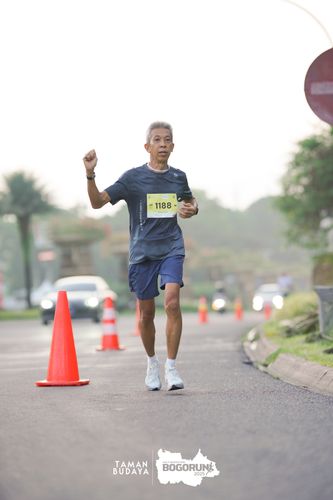 Race photo from Taman Budaya x BOGORUN 2025