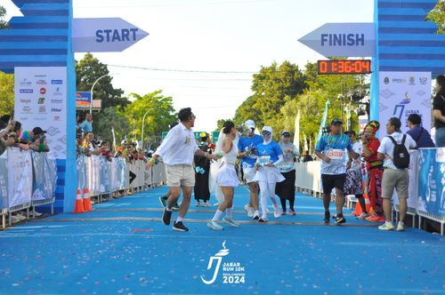 Race photo from Jabar Run 10K 2024