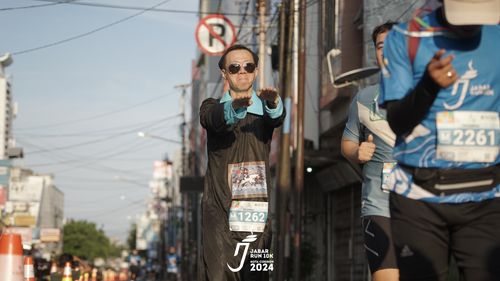 Race photo from Jabar Run 10K 2024