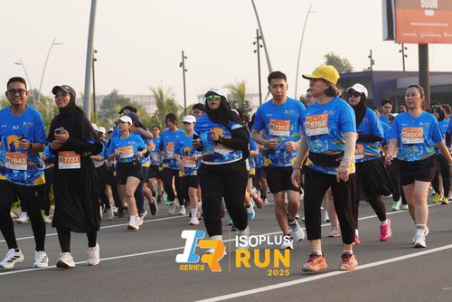 Race photo from ISOPLUS RUN 2025 - JAKARTA