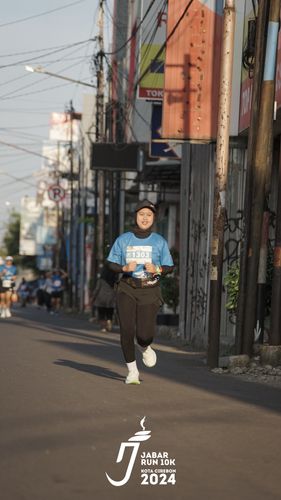 Race photo from Jabar Run 10K 2024