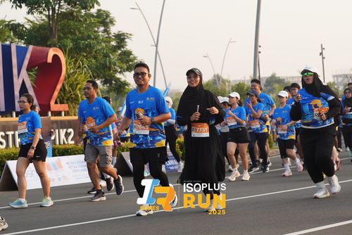 Race photo from ISOPLUS RUN 2025 - JAKARTA
