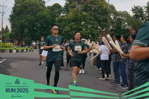 Race photo from Mangkunegaran Run 2025