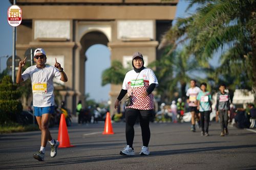 Race photo from Kediri Half Marathon 2024