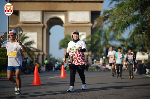 Race photo from Kediri Half Marathon 2024