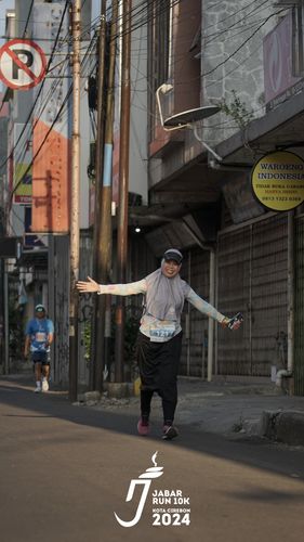 Race photo from Jabar Run 10K 2024