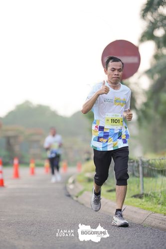 Race photo from Taman Budaya x BOGORUN 2025