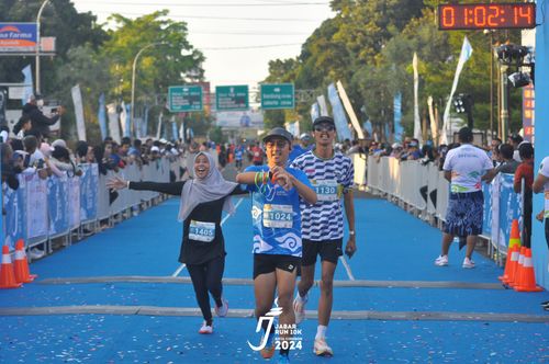 Race photo from Jabar Run 10K 2024