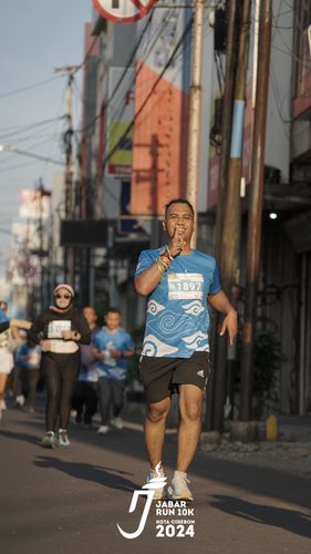 Race photo from Jabar Run 10K 2024