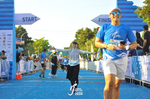 Race photo from Jabar Run 10K 2024