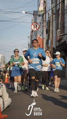 Race photo from Jabar Run 10K 2024