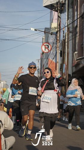 Race photo from Jabar Run 10K 2024
