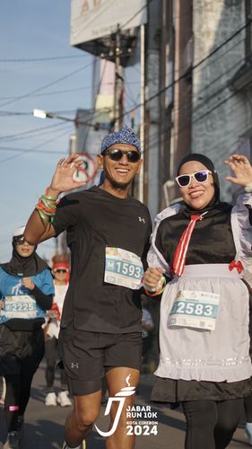 Race photo from Jabar Run 10K 2024