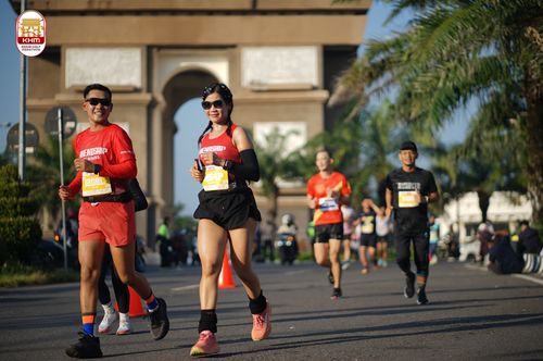 Race photo from Kediri Half Marathon 2024