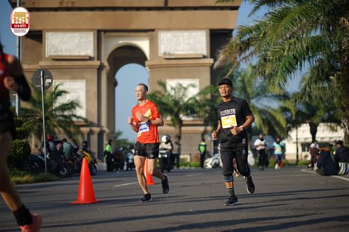 Race photo from Kediri Half Marathon 2024
