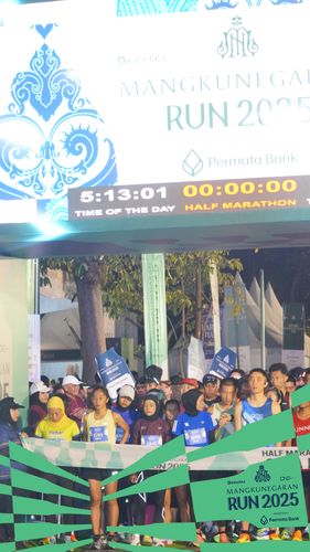 Race photo from Mangkunegaran Run 2025