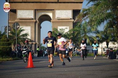 Race photo from Kediri Half Marathon 2024