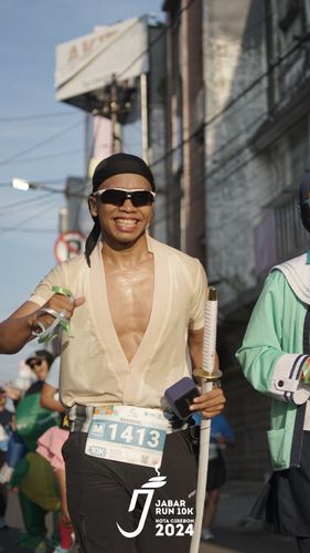 Race photo from Jabar Run 10K 2024