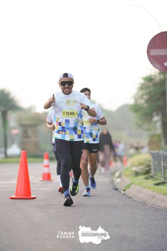 Race photo from Taman Budaya x BOGORUN 2025