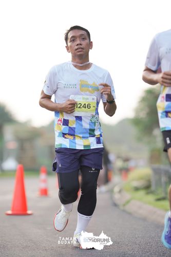 Race photo from Taman Budaya x BOGORUN 2025
