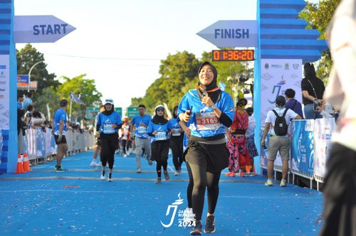 Race photo from Jabar Run 10K 2024