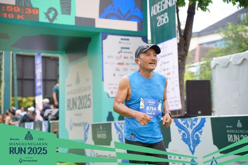 Race photo from Mangkunegaran Run 2025