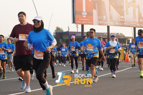 Race photo from ISOPLUS RUN 2025 - JAKARTA