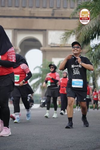 Race photo from Kediri Half Marathon 2025