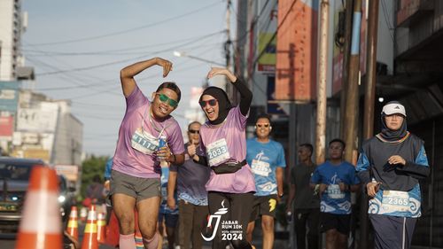 Race photo from Jabar Run 10K 2024