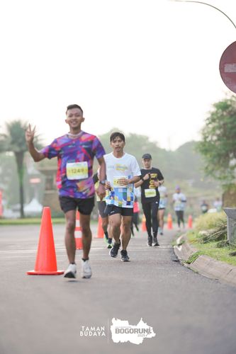 Race photo from Taman Budaya x BOGORUN 2025