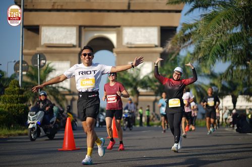 Race photo from Kediri Half Marathon 2024
