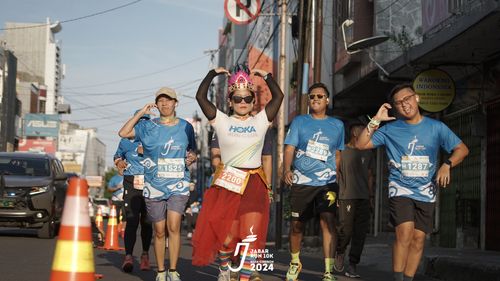 Race photo from Jabar Run 10K 2024