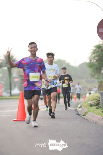 Race photo from Taman Budaya x BOGORUN 2025