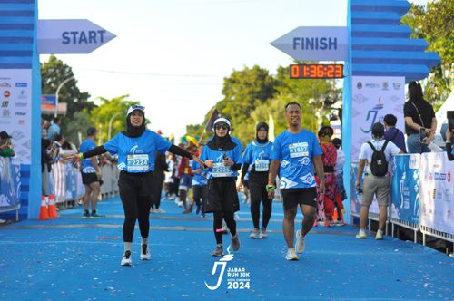 Race photo from Jabar Run 10K 2024