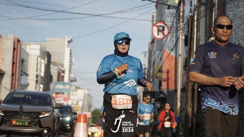 Race photo from Jabar Run 10K 2024
