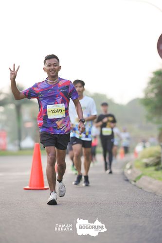 Race photo from Taman Budaya x BOGORUN 2025