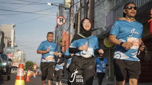 Race photo from Jabar Run 10K 2024