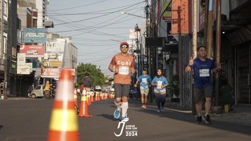 Race photo from Jabar Run 10K 2024